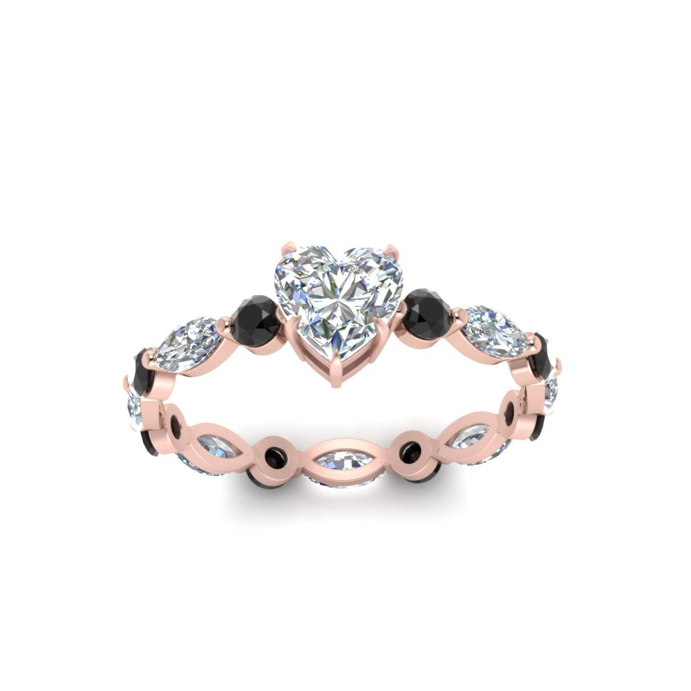 marquise-and-round-eternity-heart-shaped-engagement-ring-with-black-diamond-in-rose-gold-FDEWB9398HTRGBLACKANGLE5-NL-RG.jpg?v=1756456509