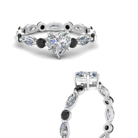 marquise-and-round-eternity-heart-shaped-engagement-ring-with-black-diamond-in-white-gold-FDEWB9398HTRGBLACKANGLE3-NL-WG_848249cc-bb2f-4e0f-8d67-01a31cbadeb2.jpg?v=1756456653