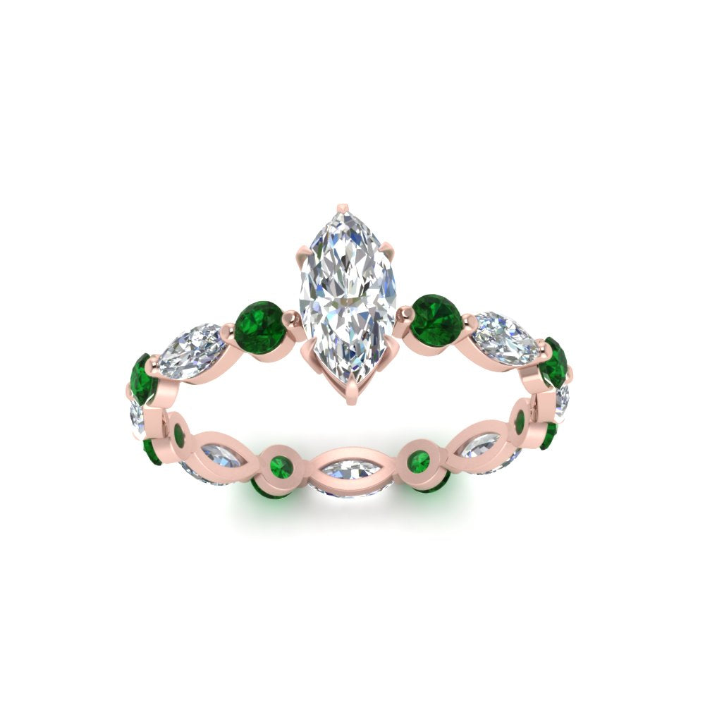 marquise-and-round-eternity-marquise-cut-diamond-engagement-ring-with-emerald-in-rose-gold-FDEWB9398MQRGEMGRANGLE5-NL-RG.jpg?v=1756456524