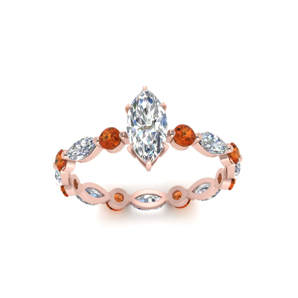 marquise-and-round-eternity-marquise-cut-diamond-engagement-ring-with-orange-sapphire-in-rose-gold-FDEWB9398MQRGSAORANGLE5-NL-RG.jpg?v=1756456524