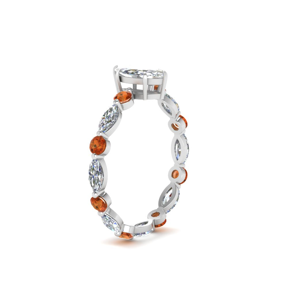 marquise-and-round-eternity-marquise-cut-diamond-engagement-ring-with-orange-sapphire-in-white-gold-FDEWB9398MQRGSAORANGLE2-NL-WG.jpg?v=1756456524