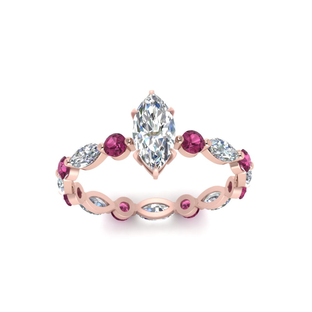 marquise-and-round-eternity-marquise-cut-diamond-engagement-ring-with-pink-sapphire-in-rose-gold-FDEWB9398MQRGSADRPIANGLE5-NL-RG.jpg?v=1756456524
