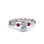 Load image into Gallery viewer, marquise-and-round-eternity-marquise-cut-diamond-engagement-ring-with-pink-sapphire-in-white-gold-FDEWB9398MQRGSADRPI-NL-WG.jpg?v=1756456524
