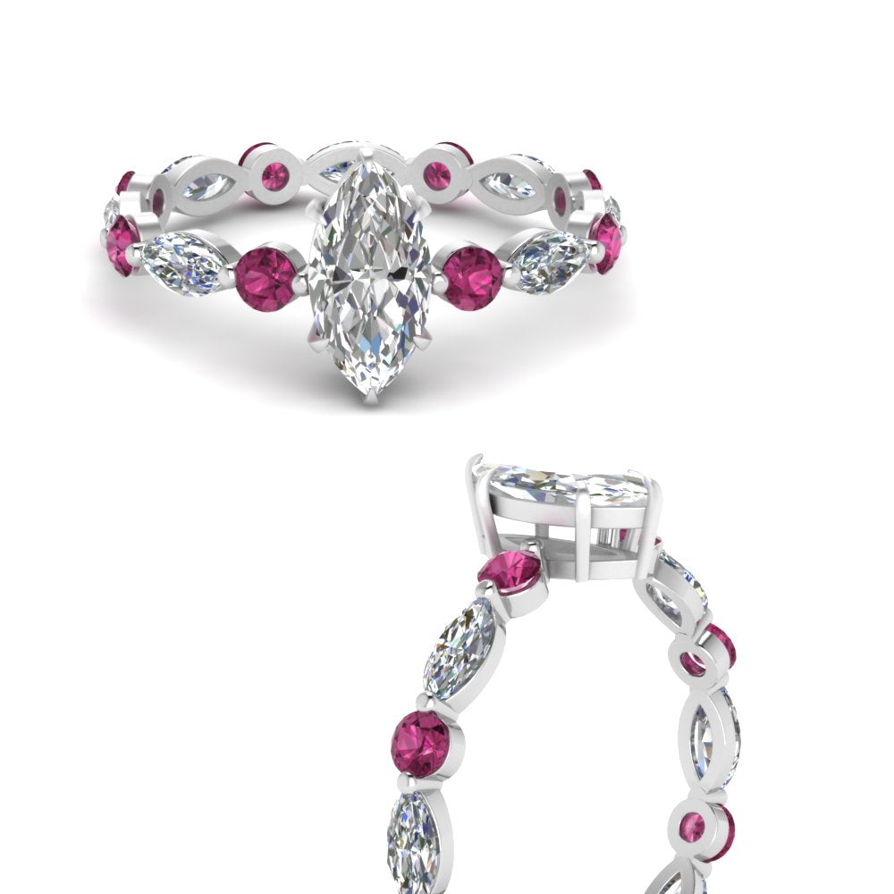 marquise-and-round-eternity-marquise-cut-diamond-engagement-ring-with-pink-sapphire-in-white-gold-FDEWB9398MQRGSADRPIANGLE3-NL-WG.jpg?v=1756456524