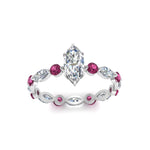 Load image into Gallery viewer, marquise-and-round-eternity-marquise-cut-diamond-engagement-ring-with-pink-sapphire-in-white-gold-FDEWB9398MQRGSADRPIANGLE5-NL-WG.jpg?v=1756456524
