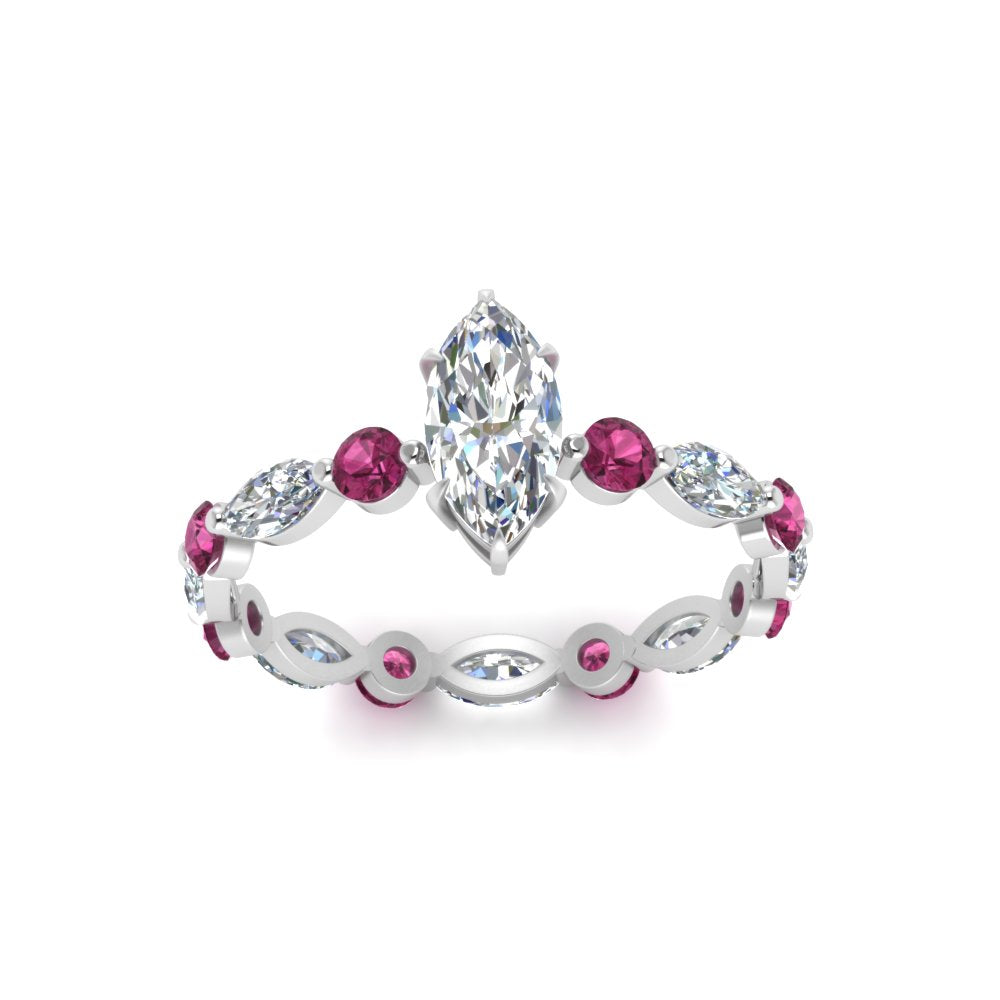 marquise-and-round-eternity-marquise-cut-diamond-engagement-ring-with-pink-sapphire-in-white-gold-FDEWB9398MQRGSADRPIANGLE5-NL-WG.jpg?v=1756456524