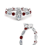 Load image into Gallery viewer, marquise-and-round-eternity-marquise-cut-diamond-engagement-ring-with-ruby-in-white-gold-FDEWB9398MQRGRUDRANGLE3-NL-WG.jpg?v=1756456525

