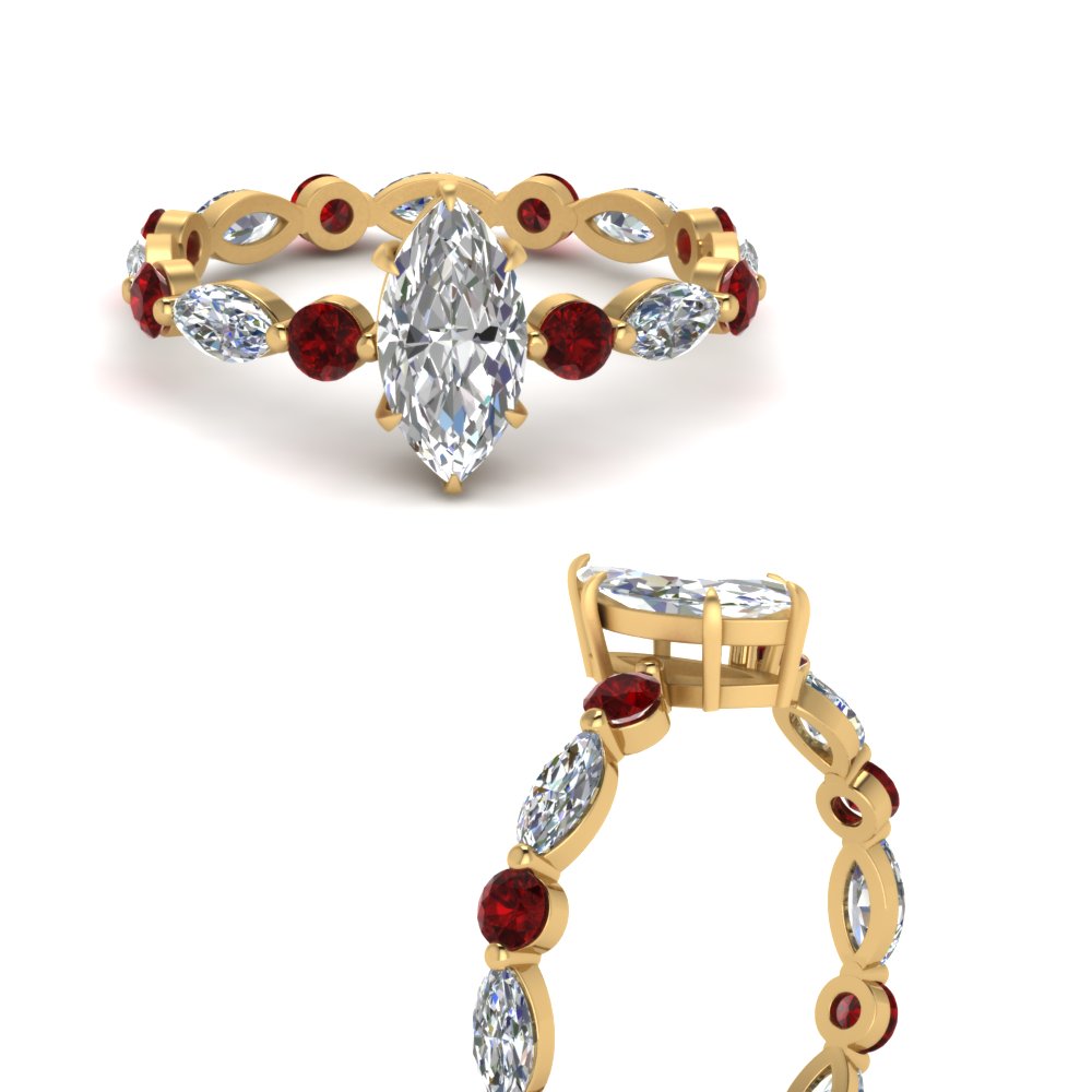 marquise-and-round-eternity-marquise-cut-diamond-engagement-ring-with-ruby-in-yellow-gold-FDEWB9398MQRGRUDRANGLE3-NL-YG.jpg?v=1756456524