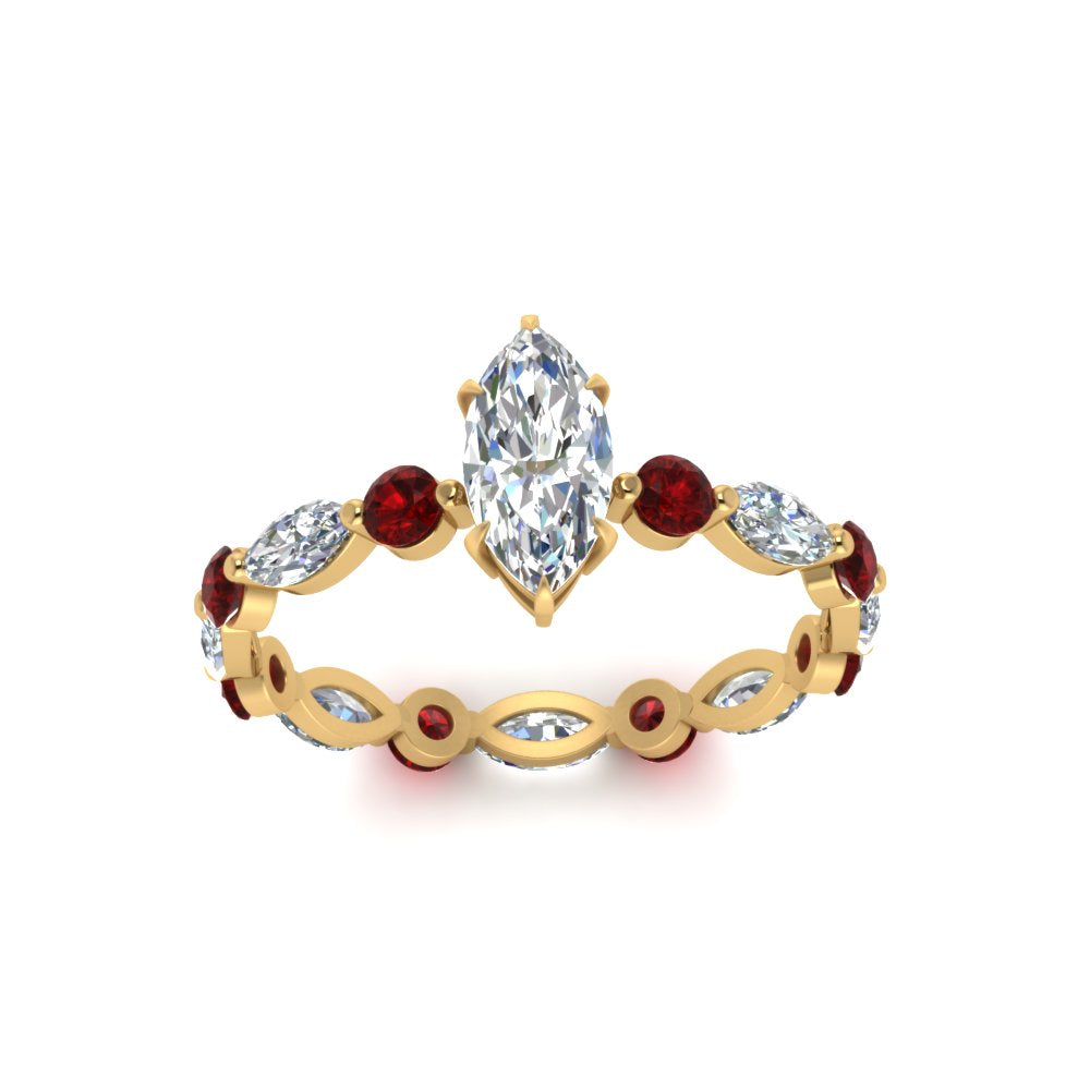 marquise-and-round-eternity-marquise-cut-diamond-engagement-ring-with-ruby-in-yellow-gold-FDEWB9398MQRGRUDRANGLE5-NL-YG.jpg?v=1756456524