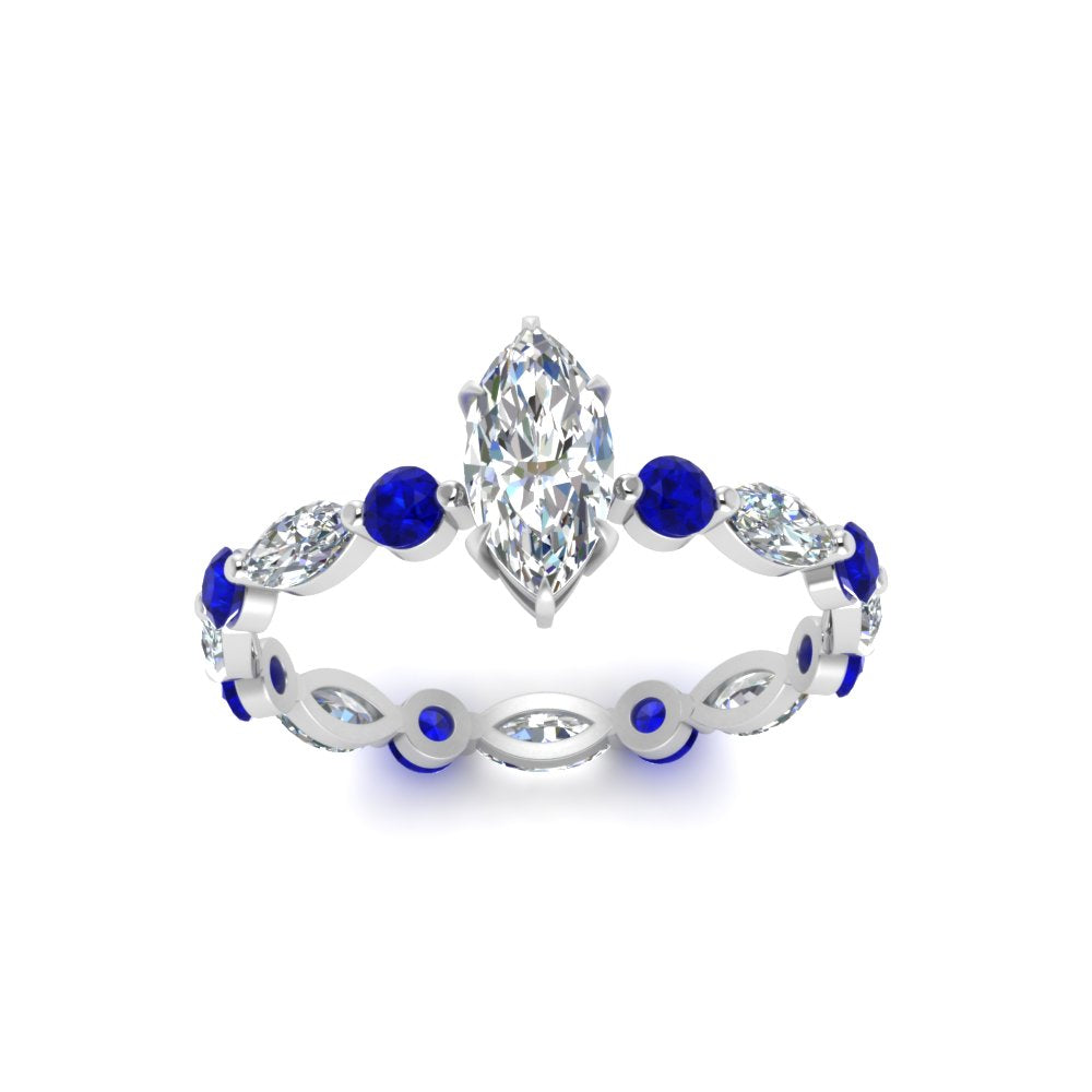 marquise-and-round-eternity-marquise-cut-diamond-engagement-ring-with-sapphire-in-white-gold-FDEWB9398MQRGSABLANGLE5-NL-WG.jpg?v=1756456524
