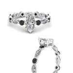 Load image into Gallery viewer, marquise-and-round-eternity-marquise-cut-engagement-ring-with-black-diamond-in-white-gold-FDEWB9398MQRGBLACKANGLE3-NL-WG.jpg?v=1756456524
