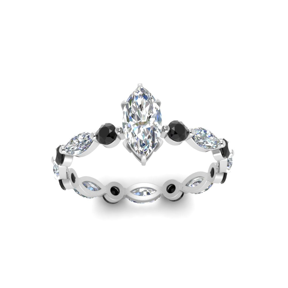marquise-and-round-eternity-marquise-cut-engagement-ring-with-black-diamond-in-white-gold-FDEWB9398MQRGBLACKANGLE5-NL-WG.jpg?v=1756456525