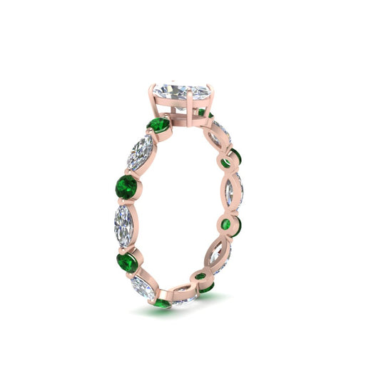 marquise-and-round-eternity-oval-shaped-diamond-engagement-ring-with-emerald-in-rose-gold-FDEWB9398OVRGEMGRANGLE2-NL-RG.jpg?v=1756456540