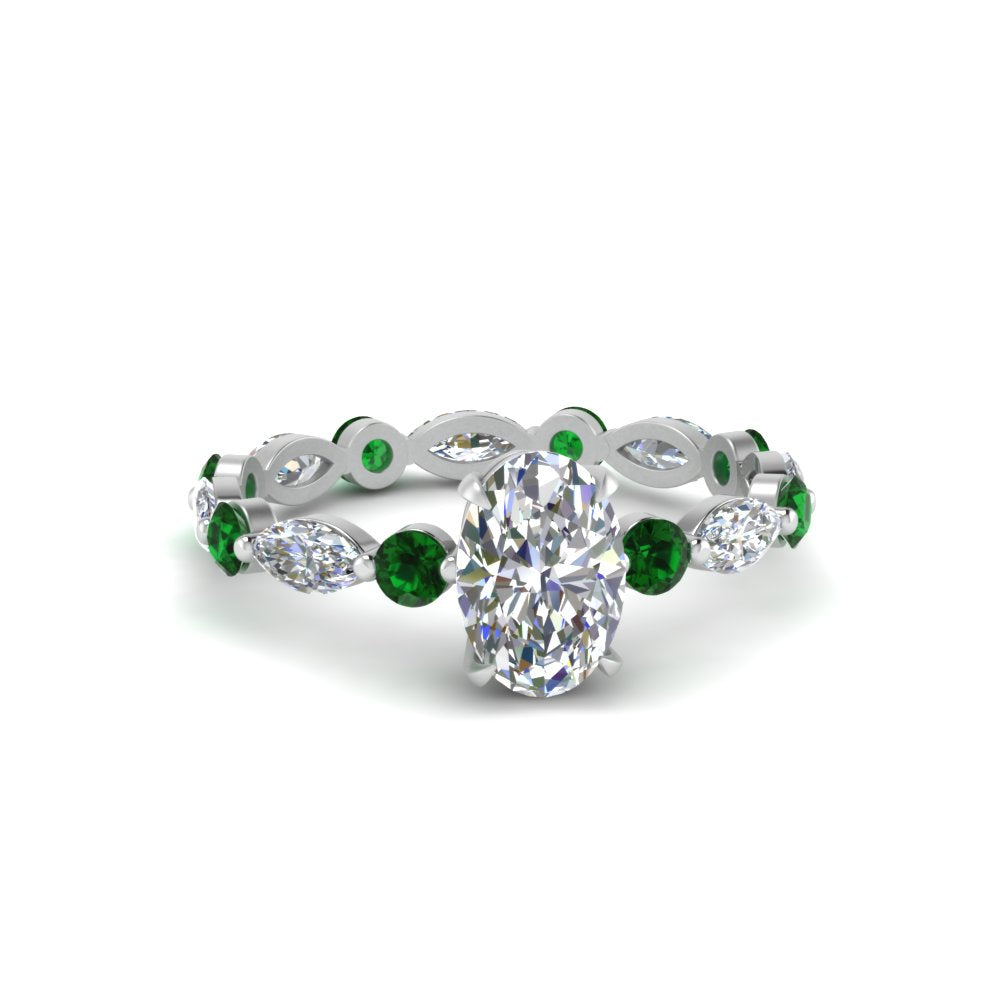 marquise-and-round-eternity-oval-shaped-diamond-engagement-ring-with-emerald-in-white-gold-FDEWB9398OVRGEMGR-NL-WG_1a04bac0-50cf-4140-b899-14d9be4d2c71.jpg?v=1756456673