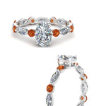 Load image into Gallery viewer, marquise-and-round-eternity-oval-shaped-diamond-engagement-ring-with-orange-sapphire-in-white-gold-FDEWB9398OVRGSAORANGLE3-NL-WG_f7eb8df1-2872-4d3a-b4bc-4908a00be258.jpg?v=1756456673
