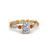 Load image into Gallery viewer, marquise-and-round-eternity-oval-shaped-diamond-engagement-ring-with-orange-sapphire-in-yellow-gold-FDEWB9398OVRGSAOR-NL-YG.jpg?v=1756456540