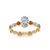 Load image into Gallery viewer, marquise-and-round-eternity-oval-shaped-diamond-engagement-ring-with-orange-sapphire-in-yellow-gold-FDEWB9398OVRGSAORANGLE5-NL-YG.jpg?v=1756456540