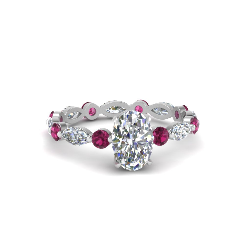 marquise-and-round-eternity-oval-shaped-diamond-engagement-ring-with-pink-sapphire-in-white-gold-FDEWB9398OVRGSADRPI-NL-WG.jpg?v=1756456540