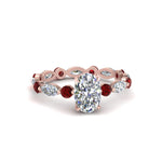 Load image into Gallery viewer, marquise-and-round-eternity-oval-shaped-diamond-engagement-ring-with-ruby-in-rose-gold-FDEWB9398OVRGRUDR-NL-RG.jpg?v=1756456540
