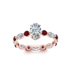 Load image into Gallery viewer, marquise-and-round-eternity-oval-shaped-diamond-engagement-ring-with-ruby-in-rose-gold-FDEWB9398OVRGRUDRANGLE5-NL-RG.jpg?v=1756456540
