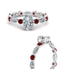 Load image into Gallery viewer, marquise-and-round-eternity-oval-shaped-diamond-engagement-ring-with-ruby-in-white-gold-FDEWB9398OVRGRUDRANGLE3-NL-WG.jpg?v=1756456540