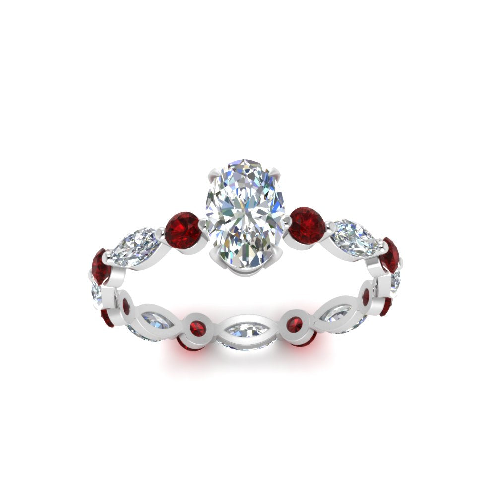 marquise-and-round-eternity-oval-shaped-diamond-engagement-ring-with-ruby-in-white-gold-FDEWB9398OVRGRUDRANGLE5-NL-WG_2a2f5a0d-6db6-4938-b51c-e9a9d3c97774.jpg?v=1756456674