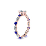 Load image into Gallery viewer, marquise-and-round-eternity-oval-shaped-diamond-engagement-ring-with-sapphire-in-rose-gold-FDEWB9398OVRGSABLANGLE2-NL-RG_a8284617-8bd7-4490-8c47-e338da6959d5.jpg?v=1756456673
