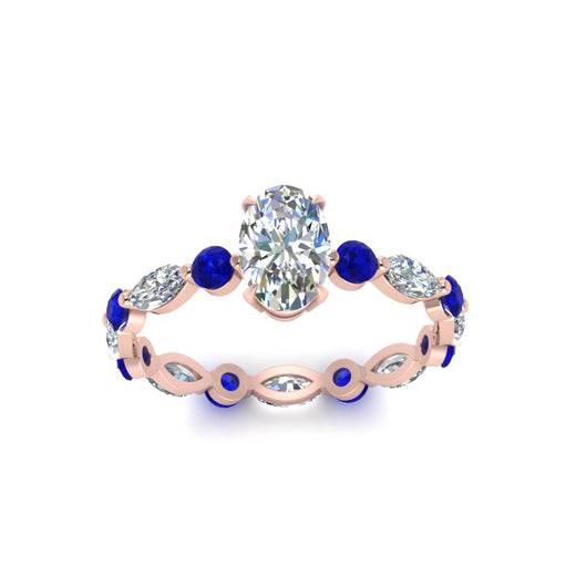 marquise-and-round-eternity-oval-shaped-diamond-engagement-ring-with-sapphire-in-rose-gold-FDEWB9398OVRGSABLANGLE5-NL-RG.jpg?v=1756456540