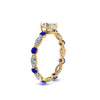 Load image into Gallery viewer, marquise-and-round-eternity-oval-shaped-diamond-engagement-ring-with-sapphire-in-yellow-gold-FDEWB9398OVRGSABLANGLE2-NL-YG.jpg?v=1756456539
