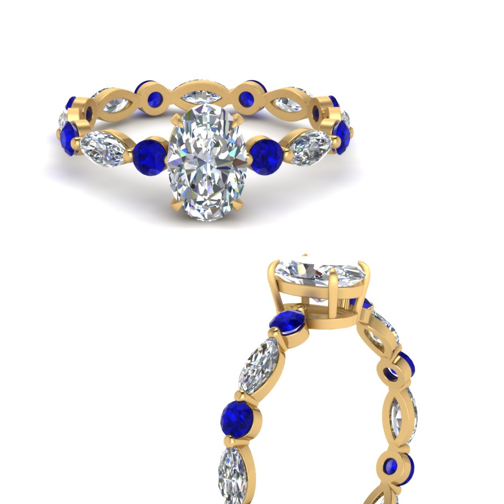 marquise-and-round-eternity-oval-shaped-diamond-engagement-ring-with-sapphire-in-yellow-gold-FDEWB9398OVRGSABLANGLE3-NL-YG.jpg?v=1756456540