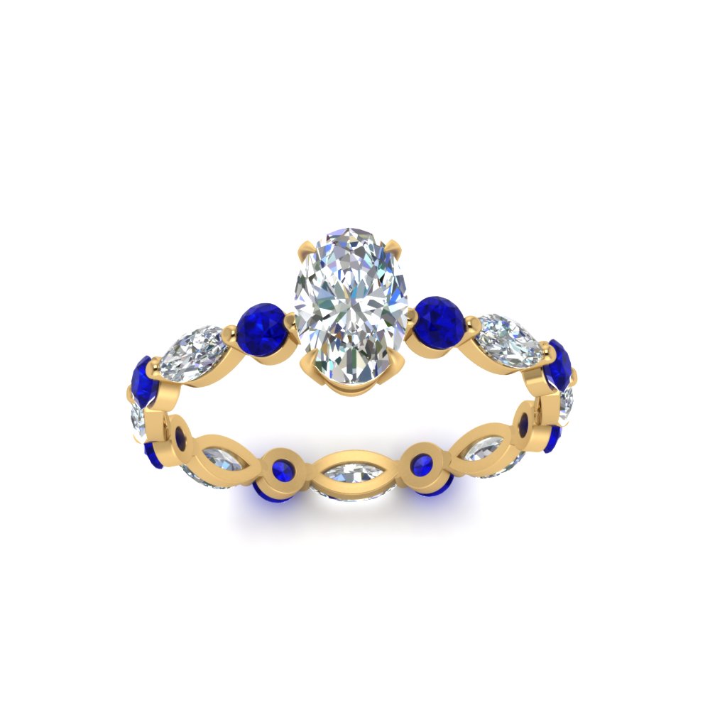 marquise-and-round-eternity-oval-shaped-diamond-engagement-ring-with-sapphire-in-yellow-gold-FDEWB9398OVRGSABLANGLE5-NL-YG.jpg?v=1756456540