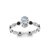 Load image into Gallery viewer, marquise-and-round-eternity-oval-shaped-engagement-ring-with-black-diamond-in-white-gold-FDEWB9398OVRGBLACKANGLE5-NL-WG.jpg?v=1756456540