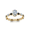 Load image into Gallery viewer, marquise-and-round-eternity-oval-shaped-engagement-ring-with-black-diamond-in-yellow-gold-FDEWB9398OVRGBLACKANGLE5-NL-YG.jpg?v=1756456540