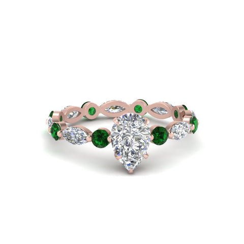 marquise-and-round-eternity-pear-shaped-diamond-engagement-ring-with-emerald-in-rose-gold-FDEWB9398PERGEMGR-NL-RG.jpg?v=1756456554