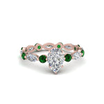 Load image into Gallery viewer, marquise-and-round-eternity-pear-shaped-diamond-engagement-ring-with-emerald-in-rose-gold-FDEWB9398PERGEMGR-NL-RG_88ba5f6b-37ad-4026-9eae-fd96f5815436.jpg?v=1756456683
