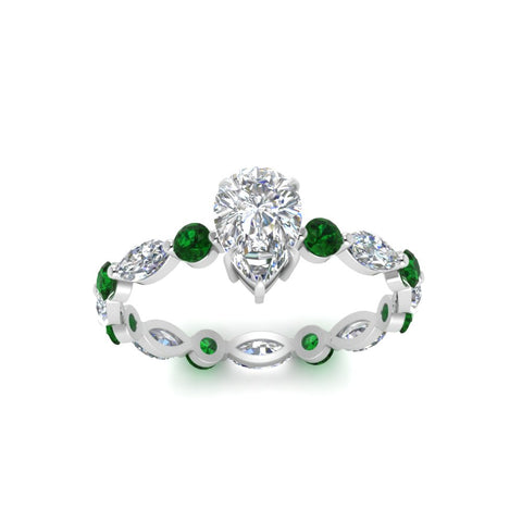 marquise-and-round-eternity-pear-shaped-diamond-engagement-ring-with-emerald-in-white-gold-FDEWB9398PERGEMGRANGLE5-NL-WG.jpg?v=1756456554