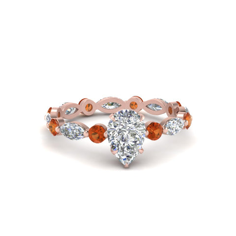 marquise-and-round-eternity-pear-shaped-diamond-engagement-ring-with-orange-sapphire-in-rose-gold-FDEWB9398PERGSAOR-NL-RG.jpg?v=1756456554