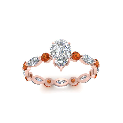 marquise-and-round-eternity-pear-shaped-diamond-engagement-ring-with-orange-sapphire-in-rose-gold-FDEWB9398PERGSAORANGLE5-NL-RG_a4842394-9dcc-430c-9af0-0ea96f0cf483.jpg?v=1756456683
