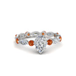 Load image into Gallery viewer, marquise-and-round-eternity-pear-shaped-diamond-engagement-ring-with-orange-sapphire-in-white-gold-FDEWB9398PERGSAOR-NL-WG_53618e69-2506-4f6a-8dec-da7acc47e717.jpg?v=1756456683
