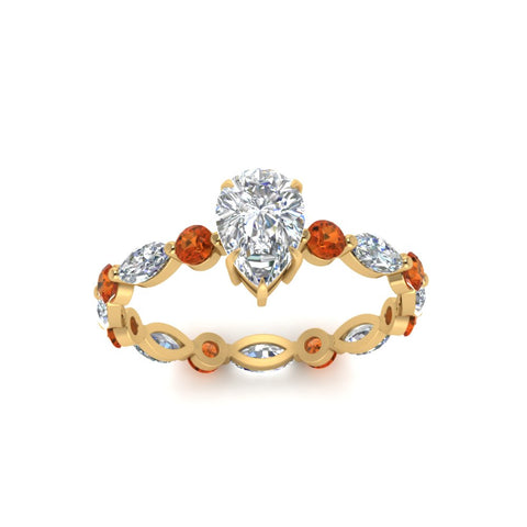 marquise-and-round-eternity-pear-shaped-diamond-engagement-ring-with-orange-sapphire-in-yellow-gold-FDEWB9398PERGSAORANGLE5-NL-YG.jpg?v=1756456554