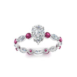 Load image into Gallery viewer, marquise-and-round-eternity-pear-shaped-diamond-engagement-ring-with-pink-sapphire-in-white-gold-FDEWB9398PERGSADRPIANGLE5-NL-WG_c9c4973f-0655-448c-8a61-a37aa91b6139.jpg?v=1756456683
