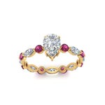 Load image into Gallery viewer, marquise-and-round-eternity-pear-shaped-diamond-engagement-ring-with-pink-sapphire-in-yellow-gold-FDEWB9398PERGSADRPIANGLE5-NL-YG_2870b629-7e28-4f4b-8dd4-c6b9ce0490f7.jpg?v=1756456683
