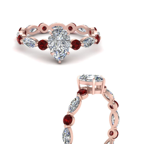marquise-and-round-eternity-pear-shaped-diamond-engagement-ring-with-ruby-in-rose-gold-FDEWB9398PERGRUDRANGLE3-NL-RG.jpg?v=1756456555