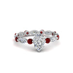 Load image into Gallery viewer, marquise-and-round-eternity-pear-shaped-diamond-engagement-ring-with-ruby-in-white-gold-FDEWB9398PERGRUDR-NL-WG_5a1fa385-3f46-4386-8ed3-1c0b054bb70c.jpg?v=1756456683
