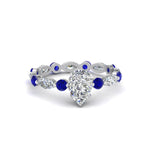 Load image into Gallery viewer, marquise-and-round-eternity-pear-shaped-diamond-engagement-ring-with-sapphire-in-white-gold-FDEWB9398PERGSABL-NL-WG_322e9ee3-cf4d-4b75-a301-a55d53343318.jpg?v=1756456683
