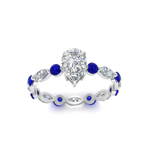 marquise-and-round-eternity-pear-shaped-diamond-engagement-ring-with-sapphire-in-white-gold-FDEWB9398PERGSABLANGLE5-NL-WG.jpg?v=1756456554
