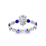 Load image into Gallery viewer, marquise-and-round-eternity-pear-shaped-diamond-engagement-ring-with-sapphire-in-white-gold-FDEWB9398PERGSABLANGLE5-NL-WG_bb4ff8dc-2fcf-4314-982c-ceaf6b2c3a4e.jpg?v=1756456683
