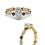 Load image into Gallery viewer, marquise-and-round-eternity-pear-shaped-engagement-ring-with-black-diamond-in-yellow-gold-FDEWB9398PERGBLACKANGLE3-NL-YG_481c1142-aa2c-4eb1-b9ce-3a484532de49.jpg?v=1756456683
