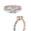 Load image into Gallery viewer, marquise-and-round-eternity-princess-cut-diamond-engagement-ring-in-rose-gold-FDEWB9398PRRANGLE3-NL-RG.jpg?v=1756456570