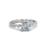 Load image into Gallery viewer, marquise-and-round-eternity-princess-cut-diamond-engagement-ring-in-white-gold-FDEWB9398PRR-NL-WG.jpg?v=1756456570
